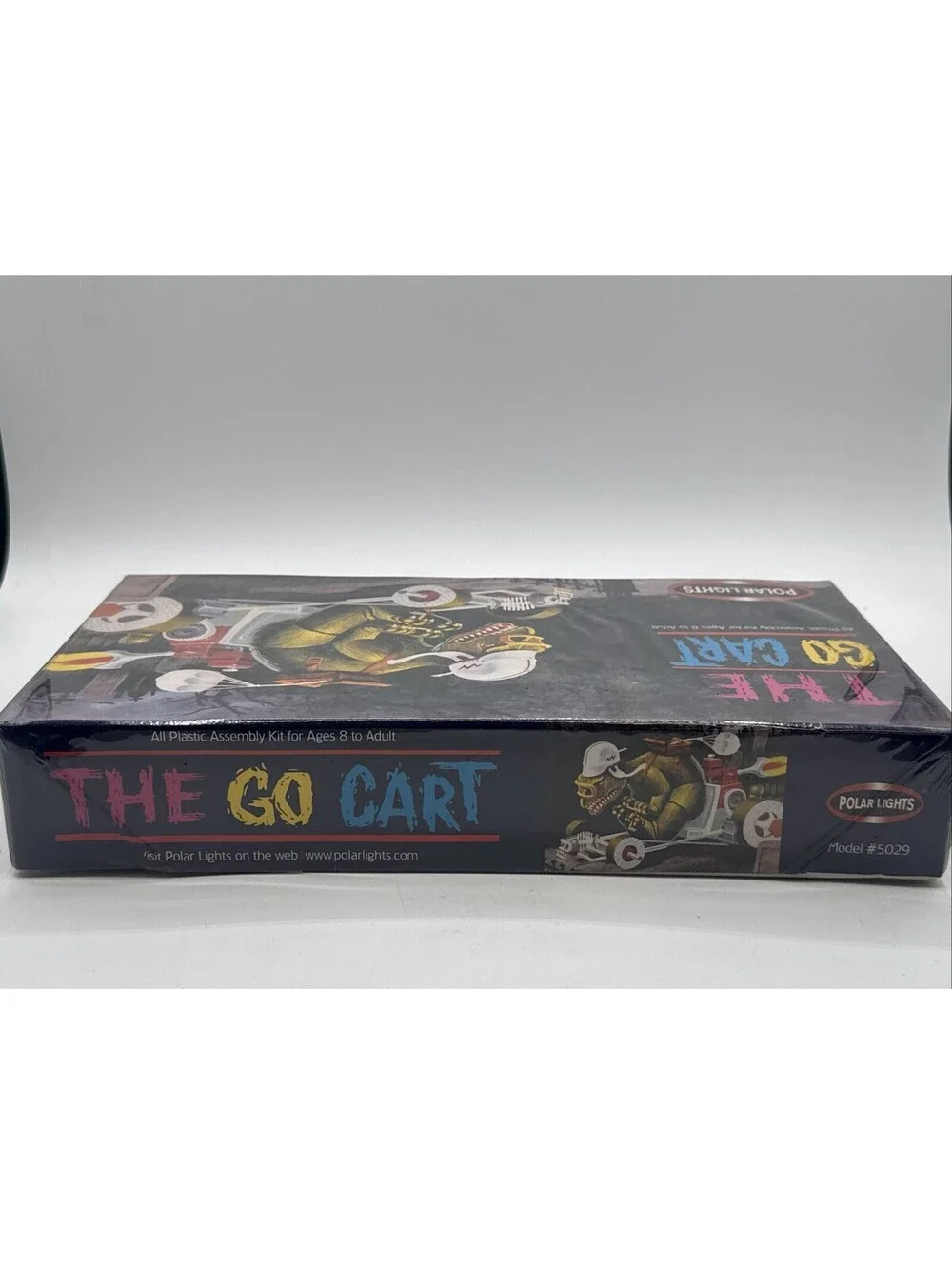 Polar Lights The Go Kart Model Kit 1999 Sealed #5029 Wacky Godzilla Plastic